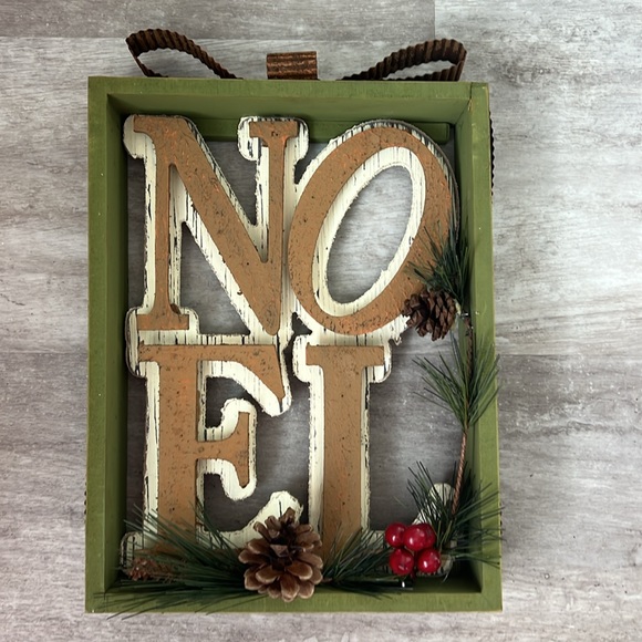 Cracker Barrel Holiday Cracker Barrel Noel Wood Decor Christmas